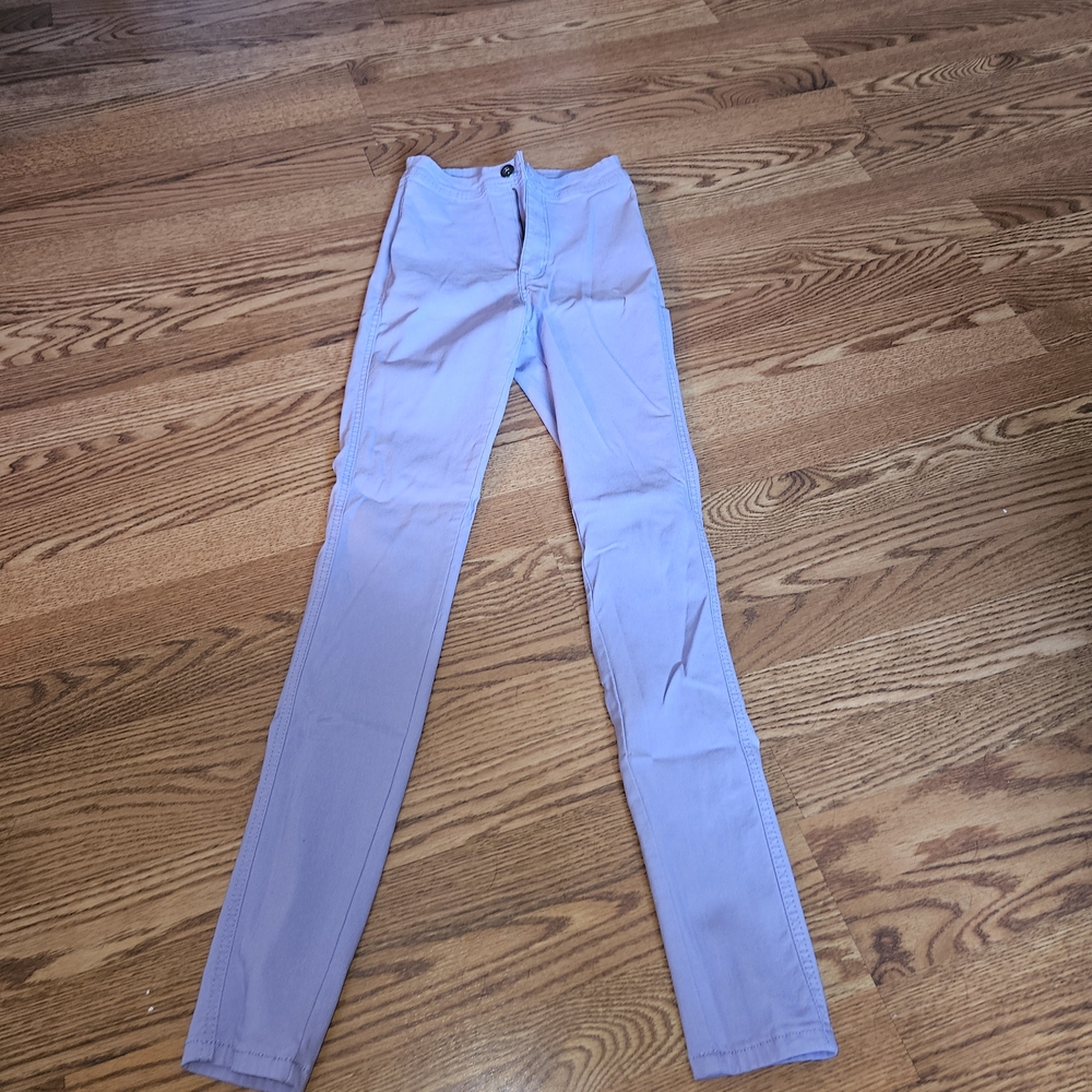 Posh Women's Light Blue Skinny Pants